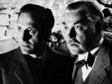Basil Rathbone and Nigel Bruce in Sherlock Holmes and the Secret Weapon. Source: Wikimedia.